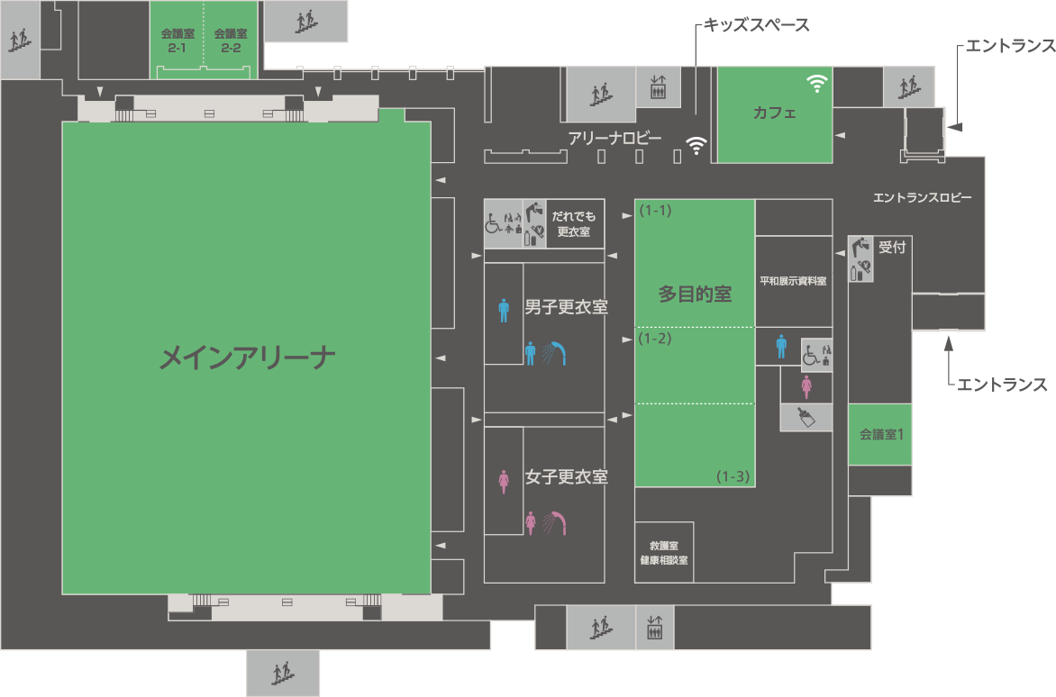 1階平面図